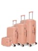 OBAGO 4 tlg. Kofferset VELA C in Rosa (103L/67L/43L/12L)