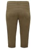 sheego Caprihose in dunkelkhaki