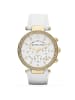 Michael Kors Parker Chronograph Uhr gold weiß MK2290
