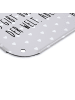 Mr. & Mrs. Panda Blechschild Pinguine Kuscheln mit Spruch in Grau Pastell