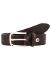 b.belt Vince Gürtel Leder dark brown