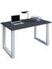 VCM  Schreibtisch Bürotisch Computertisch 110x80 Lona U in Silber / Anthrazit