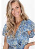 IZIA Women Dress in blue multicolor