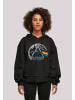F4NT4STIC Organic Oversized Hoodie Pink Floyd in schwarz