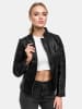 Tazzio Lederjacke "F514" - in Schwarz