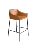 Angel Cerdá Hocker 4145 in Braun/Schwarz – (B)59 x (H)92 x (T)55 cm