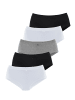Vivance Taillenslip in off-white, anthrazit meliert, schwarz