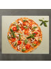 relaxdays Pizzastein in Natur mit Zubehör - (H)1,5 cm