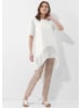 Alba Moda Freizeitshirt im Layering-Look in offwhite