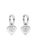 PURELEI Ohrringe Bright Heart Silber