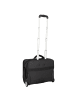 Dermata 2 Rollen Businesstrolley 44 cm Laptopfach schwarz
