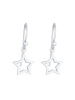 Elli Ohrringe 925 Sterling Silber Sterne, Astro, Stern in Silber