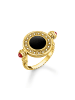 Thomas Sabo Ring Schlange Mit Weißen Steinen in gold, bunt
