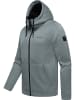 ragwear Kapuzenstrickjacke Fabian in Grey
