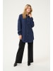 Kaffe Langarm - Hemd KAvera Loose fit in Midnight Marine CC