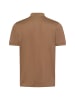 Ragman Poloshirt in camel - 0016