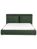 Beliani Wasserbett BAJONNA in Grün/Schwarz - (W) 180 x (H) 94 x (L) 235 cm