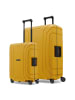 Redolz Essentials 15 4-Rollen 15 Kofferset S+L mit Dreipunktverschluss dark yellow