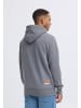 !SOLID Kapuzensweatjacke SDBenn High Neck Zip-Hoodie in Grau