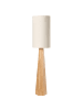 Beliani Stehleuchte ILALA in Naturfarben/Beige - (W) 30 x (H) 130 x (L) 30 cm