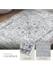 tectake Vintage Designer Teppich Aliya, rutschfeste Unterseite, grau