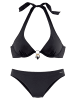 Bruno Banani Bügel-Bikini in schwarz