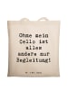 Mr. & Mrs. Panda Tasche Spruch Zeichenllo Magie mit Spruch in Creme