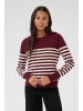Kaffe Strickpullover KAlizza Regular fit in Windsor/Turtledove Half Stripe