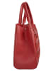 Samantha Look Handtasche echt Leder in rot