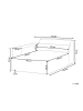Beliani Chaiselongue HELLNAR in Grau - (W) 102 x (H) 70 x (L) 176 cm rechtsseitig