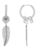 Adeliás Damen Anhänger aus Edelstahl in silber