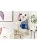 Beliani Wandbehang KASUR in Beige/Blau/Rosa - (W) 45 x (H) 90 x (L) 1 cm