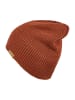 Sterntaler Beanie gerippt in mittleres braun