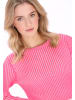 myMo Women Sweater in magenta rose