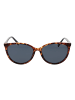 Skechers Frauen Sonnenbrille Rund Braun