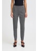 ICHI Freizeithose IHKATE Regular fit in Black/White Herringbone