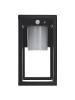 Kiom Sensor Solar Wandleuchte Reykja 15 x 27 x 16.5 in schwarz