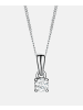 Diamant L'éternel Halskette aus 585 Weißgold mit 0.1 Karat Diamant