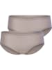 Royal Lounge Hipster 2er-Pack Shorty Fit in Taupe