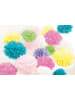 Rico Design Nonbook - Seidenpapier Pompons, rosa