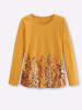 Sieh an! Shirt in ocker