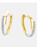 Diamant L'éternel Ohrringe aus 375 Gelbgold mit Diamant
