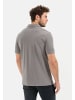 Camel Active Piqué Poloshirt aus reiner Baumwolle in Grau