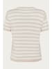 KAFFE curve Strickpullover KCregitta Loose fit in Feather gray/ chalk lurex