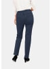 GOLDNER Kurzgröße:  Klassische Jeansschlupfhose LOUISA in dunkelblau