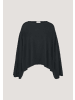 Hessnatur Hessnatur Strick Pullover Oversize aus Bio-Merinowolle mit Cashmere in schwarz
