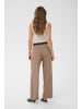 Kaffe Bluse ärmellos KAbella Slim fit in Chalk / Black Dot