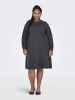 ONLY Carmakoma Sweatshirt-Kleid in Phantom