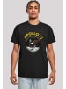 F4NT4STIC T-Shirt NASA Classic Mondlandung Black in schwarz