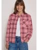 Cecil Karierte Corduroy Blouse in Velvet Rose